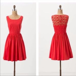 Moulinette Soeurs Sweet Enticement Melora Orange Dress